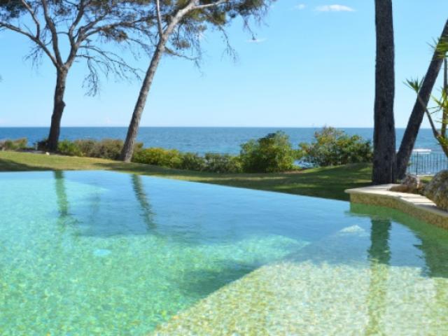 Вид на море с территории виллы