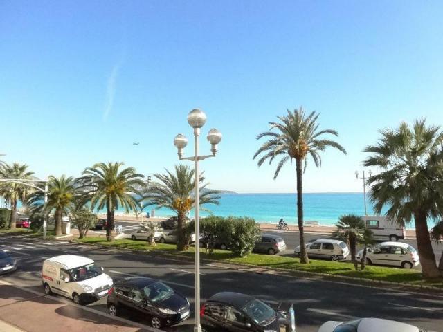 квартира в ницце, вид на море и променад